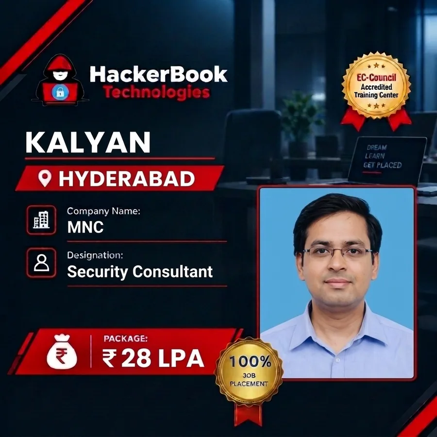 Kalyan placement poster: Security Consultant at MNC, ₹28 LPA