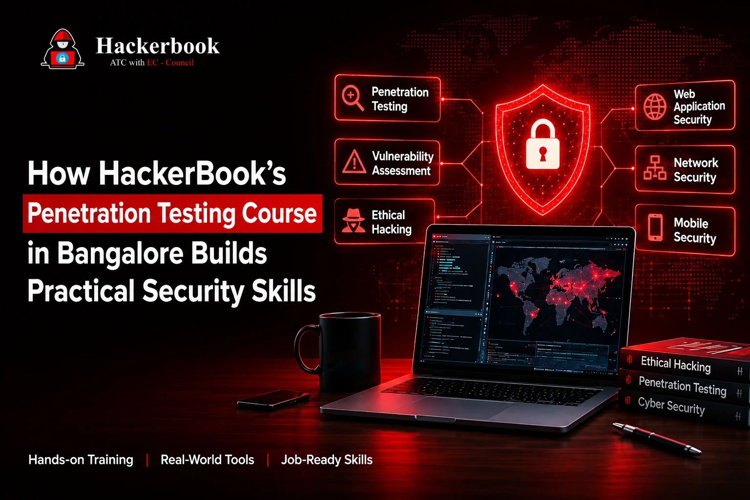 How HackerBook’s Penetration Testing Course in Bangalore Builds Practical Security Skills